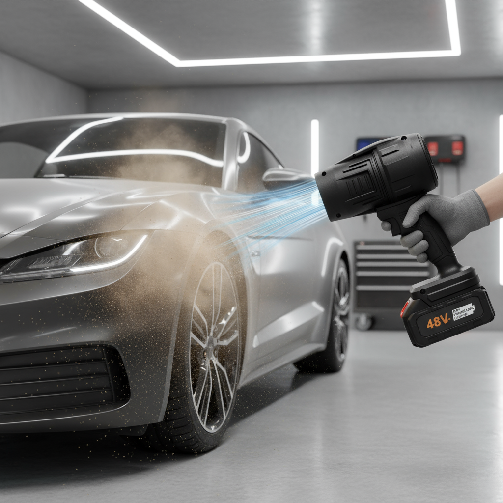 Turbo Jet Blower – Rechargeable & Portable