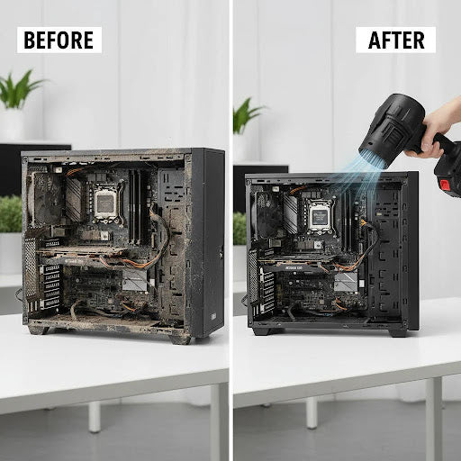 Turbo Jet Blower – Rechargeable & Portable